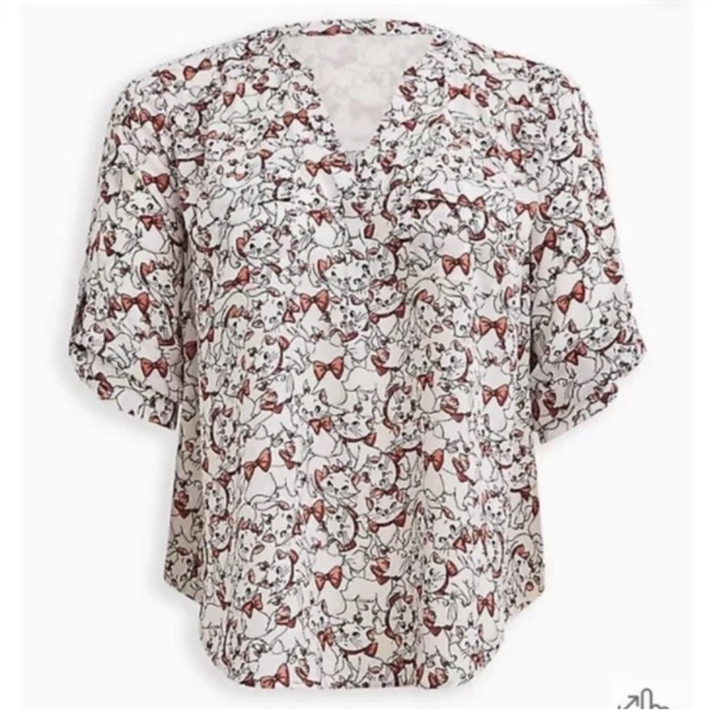 New! Adorable Torrid blouse Aristocats! $25 size 4x